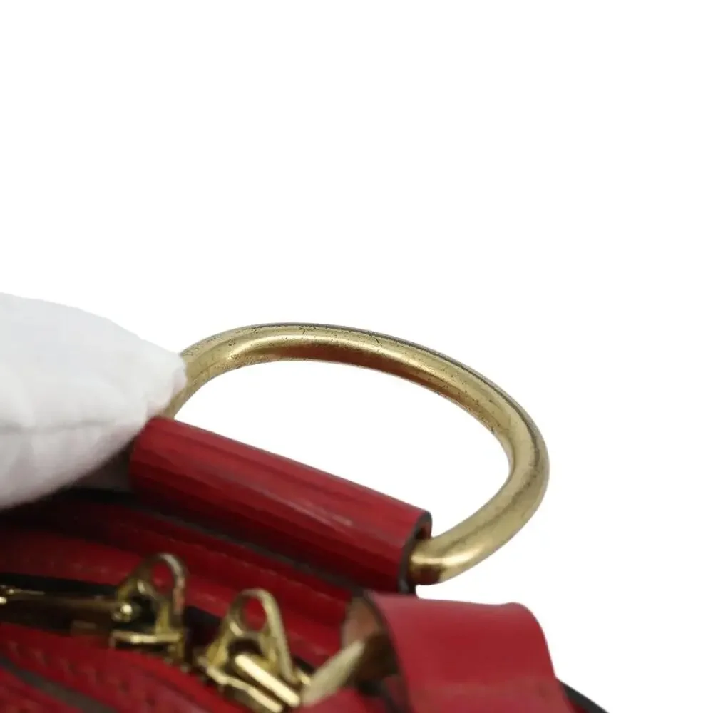 Louis Vuitton Epi Mabillon Backpack Red